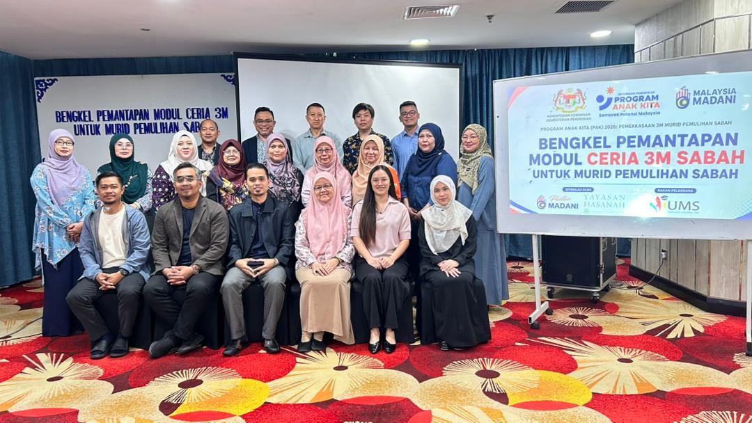 Bengkel Pemantapan Modul CERIA 3M Sabah Usaha UMS Perkukuh Intervensi Murid Pemulihan Khas